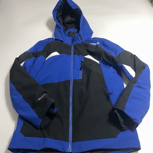 Spyder leader jacket blue - spyder,