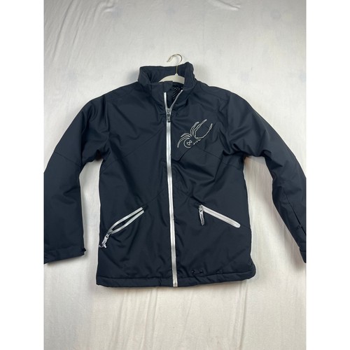 Spyder boys black ski jacket - ski,